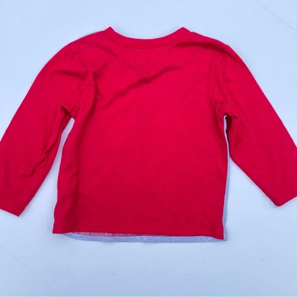 EUC Holiday Pajamas with Rudolph Size 3T - Picture 5 of 8